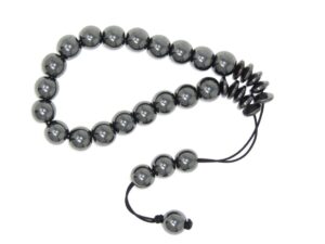 Greek Style Loose Strung Komboloi Prayer Beads Worry Beads Handmade 10mm Hematite Gemstone Beads