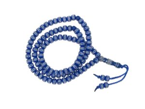 Beautiful Polyester 99 Bead Prayer Worry Beads - Handmade