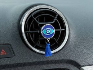 Lucky Evil Eye Hand Car Charm - Protection & Good Luck