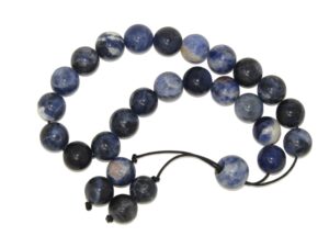 Loose Strung Worry Beads 10mm Sodalite Gemstone Beads Handmade Design