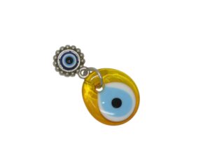 3cm Lucky Evil Eye Nazar Boncuk Turkish/Greek Glass Amulet Fridge Magnet