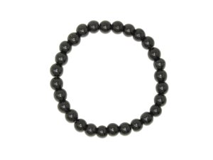 Beautiful 8mm Hematite Gemstone Bead Classic Bracelet
