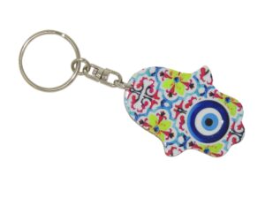 Hamsa Hand Keyring Charm