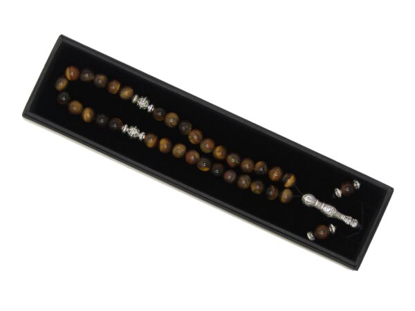 33 Bead Tasbih 8mm Tiger Eye - Image 3