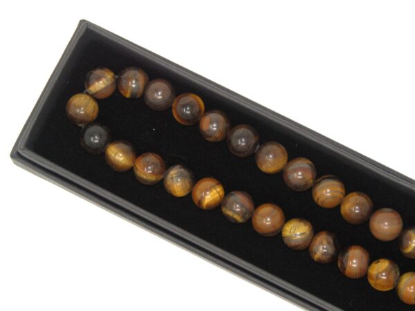 33 Bead Stress Relief Fidget Worry Prayer Beads Tasbih 8mm Tiger Eye Gemstone Beads - Image 10