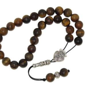 10mm Tiger Eye Komboloi Worry Beads