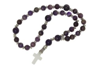 Anglican Prayer Beads 10mm Amethyst Gemstone