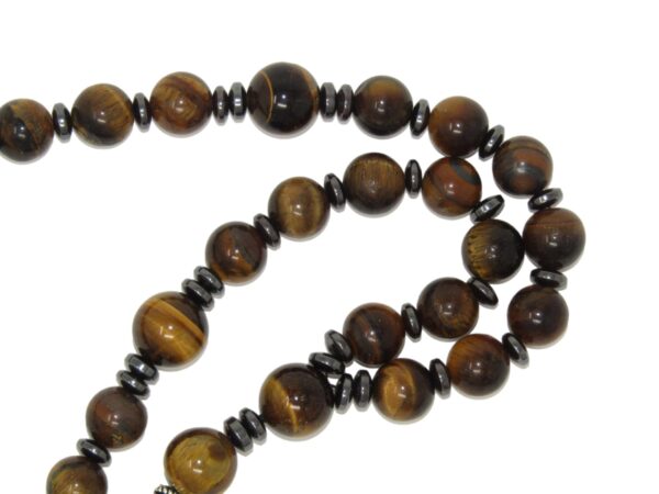 Prayer Beads Anglican Rosary 10mm Tiger Eye - Image 3