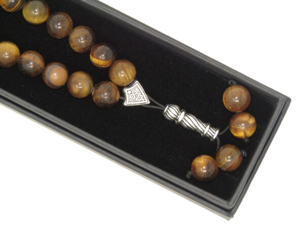Greek Style Worry Beads 10mm Tiger Eye - Image 7