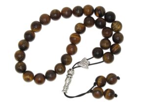 Greek Style Worry Beads 10mm Tiger Eye