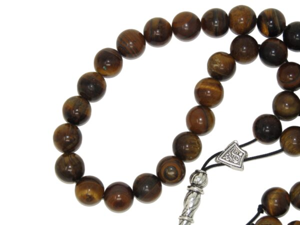 Greek Style Worry Beads 10mm Tiger Eye - Image 2